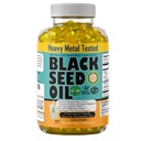 Capsules d'huile de graines noires 1000mg - Lab Tested Turkish Nigella Sativa avec 3X Thymoquinone (90 Softgels) - USA Made, huile Kalonji pressée à froid - pure non-OGM douce Sunna pour les cheveux, le cerveau et le soutien immunitaire