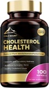 Supplément cholestérol, soutien vasculaire et circulatoire santé, 100 softgels