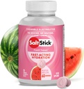 SaltStick Electrolyte FastChews - 120 pastèques Electrolytes à mâcher - comprimés de sel pour la course et l'hydratation, électrolytes Chews - 120 Compte
