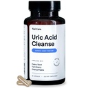 Nettoyez l'acide urique naturel avec 2000mg Graines de céleri, 1000mg Chanca Piedra, Extrait de grenade, Capsules d'extrait de cerise de tart - Nettoyage du rein Détox et réparation pour l'acide urique Flush