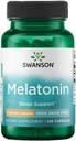 Swanson Melatonine - Supplément à base de plantes - Sommeil et relaxation - (120 gélules, 3 mg chacune)