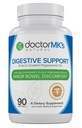Supplément de soulagement IBS par le docteur MK's®, 90 capsules d'huile de menthe poivrée enrobée d'entérique, syndrome de Bowel irritable, formule de soutien digestif