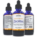 Zéolites miracles de Mimi: Détox métal lourd supplément zéolite gouttes avec 70 minéraux traces pour les adultes et les enfants - soutient la restauration cellulaire, immunitaire et la santé du piège digestif (4 oz bouteille, 60 jours d'approvisionnement)