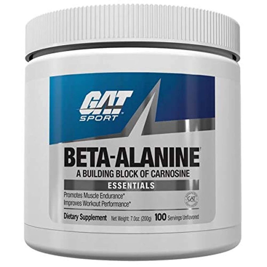 Supplément GAT SPORT Beta Alanine, 200 grammes