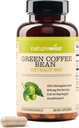 NatureWise Green Coffee Bean Extract 800mg - with 50% Chlorogenic Acids - Support for Weight Goals, Energy, and Antioxidants - Vegan, Non-GMO - 60 Capsules[1-Month Supply]
