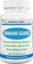 Spectra Vitamines Protection immunitaire Booster d'immunité naturelle, Vitamined D3, Zinc, Immunoline, Acide Ellagique, 30 Capsules,