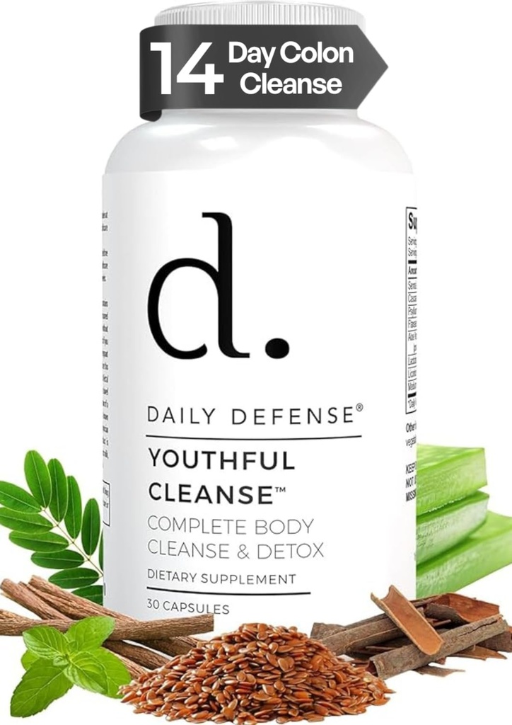 14 jours Nettoyage des pilules Colon Cleanser Détox pour le poids Flush Nettoyage intestinal Pills et probiotique - Laxatif naturel rapide pour le soulagement de la constipation - Suppléments de mouvement Bowel pour le ballonnement de l'estomac