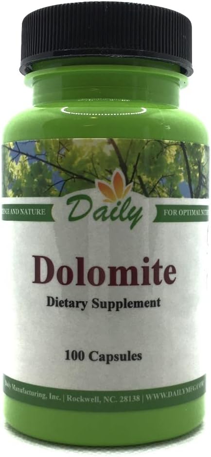 Fabrication quotidienne Dolomite 100 Capsules