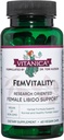 Vitanica FemVitalité Libido Supplément pour les femmes, naturel femme Libido Booster pour les femmes, augmente la conduite intime, le désir et l'endurance, aide la sécheresse vaginale, Vegan 60 Capsules