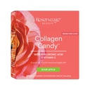 Réserve Nutrition Collagen Candy, Collagen Supplément pour soins de la peau, la croissance des cheveux, Collagen Booster pour soins des ongles, soutient la production d'élastine, Paléo et Keto, Sour Apple, 2.3 Ounces (20 portions)
