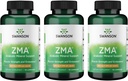 Swanson ZMA - Soutien à la récupération de l'énergie, du métabolisme et des muscles pour les hommes et les femmes - Support minéral anabolique pour les athlètes combinant le zinc et le magnésium avec la vitamine B6 - (90 capsules, 800mg chacune) 3 Pack