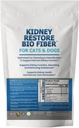 Bio Fibre pour chat et chien Soutien au rein, Supplément de santé pour animal de compagnie, Soutien au rein pour chiens et chats, chien de soutien au renal, Ajouter w/Renal Food, Soutien Fonction normale du rein - 60 portions