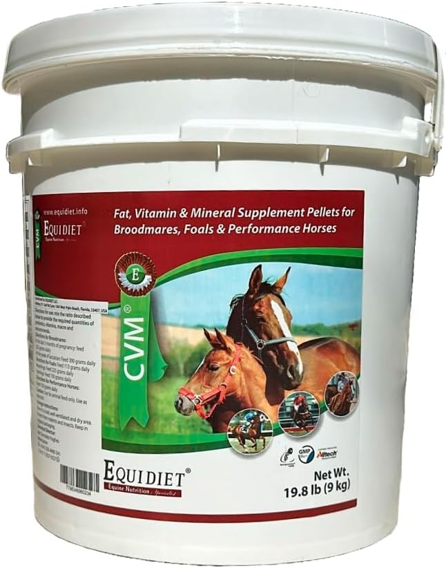CVM - Horse Vitamins - Vitamin e Supplement for Horses - Horse Supplements - Healthy and Shiny Coat - Selenium - Feed Supplements - Mineral Vitamin Complex (Big)