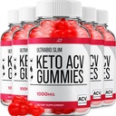 Supplément diététique Ultra Bio Slim Keto Plus ACV Gummies - UltraBio Slim Keto Apple Cider Vinegar Gummies Reviews, Gummies BioSlim Maximum Strength pour la gestion avancée du poids (5 Pack - 300 Gummies)