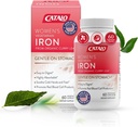 Supplément de fer CATALO pour les femmes avec feuille de curry biologique - Doucement, Haute Absorption, Amies des végétariens, Formule stomach-easy - 60 comprimés