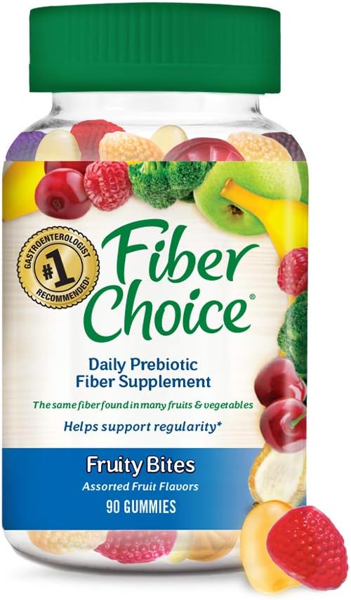Gommies au choix de la fibre Morceaux fruités, fruits assortis, 90 Gommies