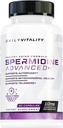Cutler Nutrition Advanced High Absorption Spermidine Supplément 99% de spermidine standardisé pour les hommes et les femmes pour une meilleure santé cardiaque Telomere et soutien du cerveau (60 services)