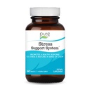 PURE ESSENCE LABS Stress Support System - Meilleur support immunitaire - Immunity Booster & Dietary Supplements - Mal de tête et de stress - donne calme naturel (60 comprimés)