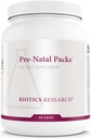 Recherche en biotique Pre Natal PacksTM Pre Natal Nutrition Support, Post Natal Formula, Comprend Oméga3, Iodine et Folate, Besoins nutritionnels pour les femmes enceintes, allaitantes et désireuses de concevoir, 60 Pack
