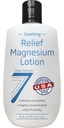 Sept Minéraux Lotion de magnésium pour le sommeil, le soulagement apaisant et la relaxation - Magnésium hautement concentré pour un meilleur sommeil, pieds et soins articulaires. Lotion non grasse avec des ingrédients agréables à la peau - 8 fl oz