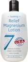 Sept Minéraux Lotion de magnésium pour le sommeil, le soulagement apaisant et la relaxation - Magnésium hautement concentré pour un meilleur sommeil, pieds et soins articulaires. Lotion non grasse avec des ingrédients agréables à la peau - 8 fl oz