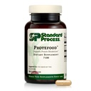 Protefood - Supplément de soutien au métabolisme des protéines - Aides à la santé osseuse et immunitaire - Supplément alimentaire complet pour le soutien de la santé cellulaire - Comprend le calcium et la vitamine C - 90 capsules