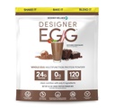 Designer Wellness, Designer Egg, Natural Egg Yolk & White Protein Powder, Keto and Paleo Friendly, Low Calorie, Moins de gras et de cholestérol, Chocolat hollandais, 12.4 Ounce