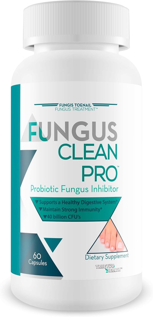 Fongus Clean Pro - Inhibiteur de champignons probiotiques - Combattez les champignons de l'intérieur avec ce probiotique puissant de défense des champignons protéger votre corps des champignons