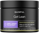 Gainful Get Lean Performance Boost, Supplément de fibre d'extrait de thé vert, Mélange de poudre pour la santé de Gut, FiberSMART de la racine de Cassava, Formule riche antioxydante haute fibre, Sans saveur, 28 portions