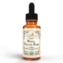 Organic White Willow Bark 30 Servings - 800 MG Per Serving - 2 FL OZ Liquid in a Glass Bottle - Salix Alba