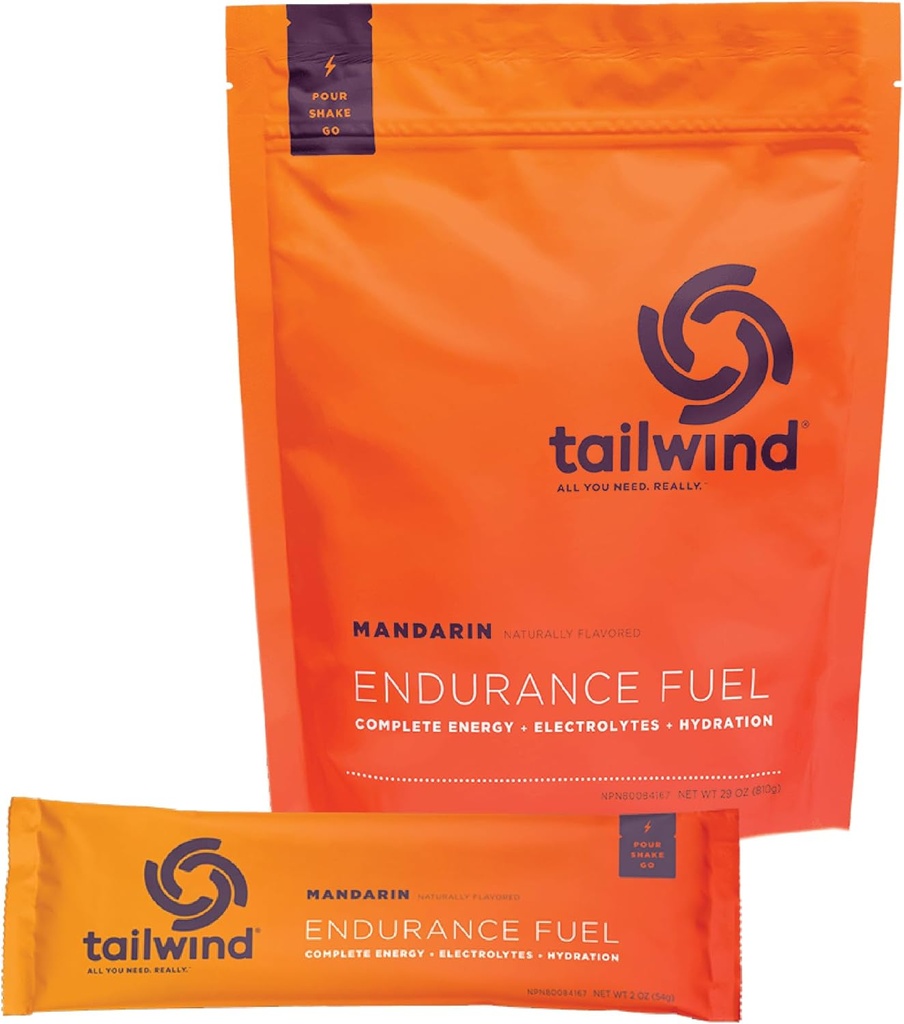 Tailwind Nutrition Grab-and-Go Endurance Fuel Bundle with Endurance Fuel Powder, Hydration Drink Mix Pack for Athletes