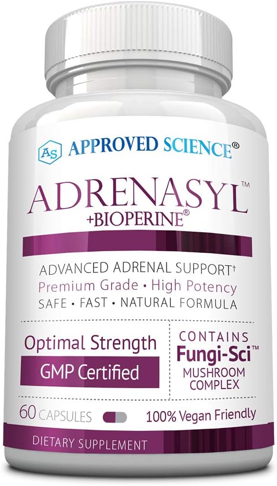 Sciences approuvées Adrenasyl-Adrenal Gland Support - 60 Comte - Pack de 1
