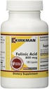 Kirkman Labs Acide folinique 800 mcg 180 Capsules