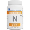 Formules systémiques Nerve - 60 Capsules Bio Function #74. Supplément de support systémique nerveux.