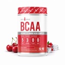 Série complète d'ignite de nutrition BCAA Complexe avancé d'acide amino, cerise sauvage, soutient la récupération musculaire, l'hydratation et la croissance, 5g BCAA, 3g de glutamine, 13 oz Tub (30 portions)