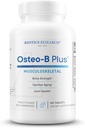 Recherche en biotique Osteo B Plus Soutien optimal à la santé osseuse avec vitamine K, Mg, Ca, Vieillissement en santé, Sulfates de chondritine purifiés 180 comprimés
