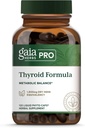 Gaia Herbs Pro Thyroïde Formule - Soutient la santé cardiovasculaire et métabolique - avec Ashwagandha Root, Schisandra Berry, Kelp & Brown Seaweed - Vegan & sans gluten - 120 liquides Phyto-Caps (60 portions)