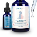 PranaPets Cold Symptom Support pour les chats et les chiens Formule naturelle Aide en toute sécurité avec les rhumes, les allergies saisonnières et la toux de Kennel
