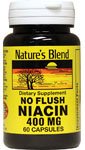 Nature's Blend Niacine Non Flush 400 mg 60 Capsules