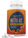 Laboratoires justifiés Keto GT Keto Pills 1275MG Nouvelle formule et améliorée contient du vinaigre de cidre de pomme huile d'olive extra vierge en poudre Feuille de thé vert 60 Capsules