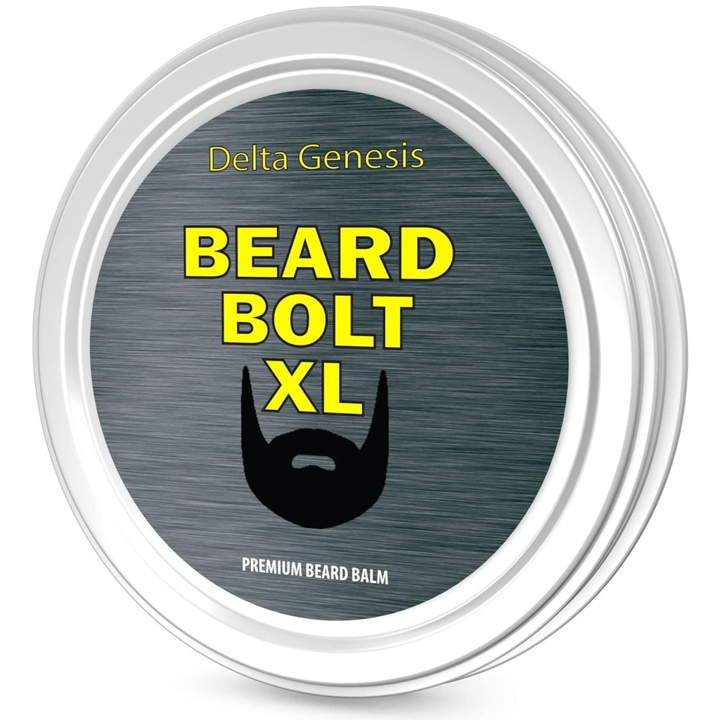 Beard Bolt XL | Styling and Conditioning Hair Product for Men | Mustache and Beard Balm | Leave-in Conditioner with Jojoba and Argan Oil | Stimulates Growth for Maximum Volume