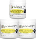 Suffisamment-C haute dose de vitamine C Lemon Peach Immune-Ade Drink Mix - 125 grammes Trois (3) Pack