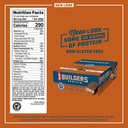 BÂTIMENTS CLIF - Barres protéinées - Arôme de beurre d'arachide au chocolat - 20g Protéines (2.4 Ounce, 12 Compte) (maintenant sans gluten)