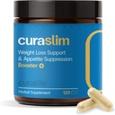 Supplément de perte de poids curaslim : 10 ingrédients naturels, berbère, 5HTP, chrome, safran.