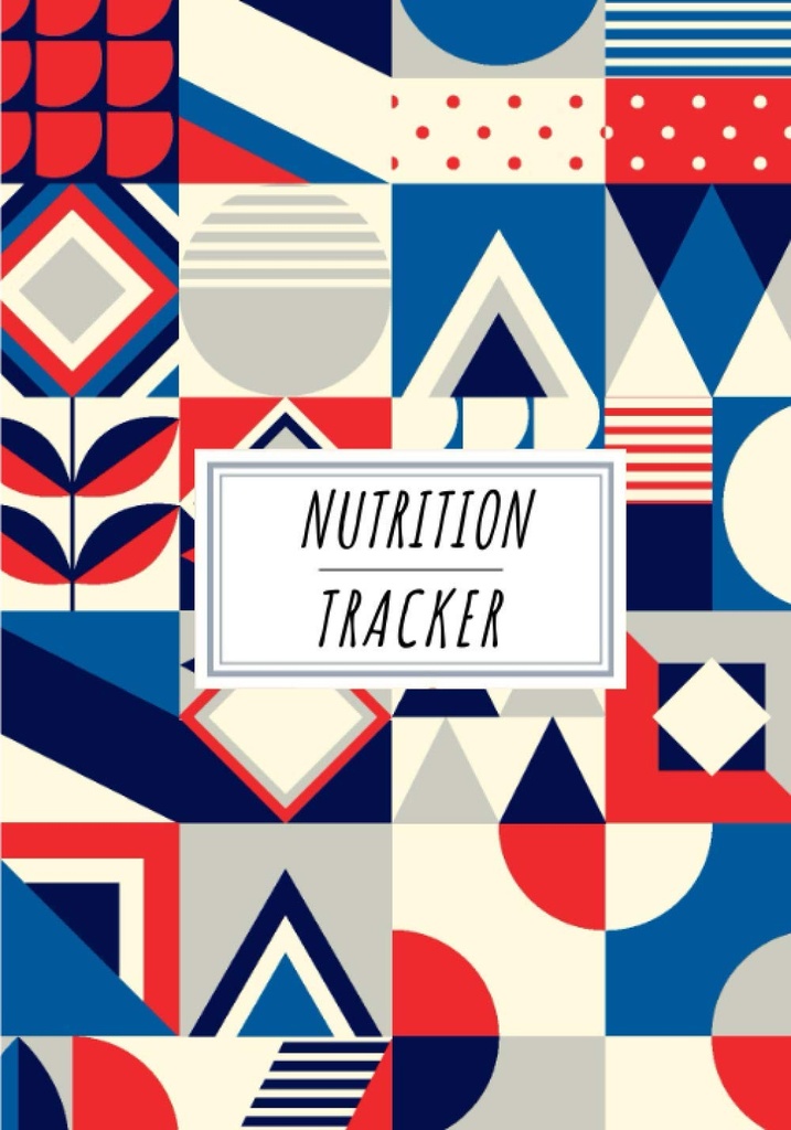 Nutrition Tracker: Daily Nutritional Journal to Keep Track and Reviews.