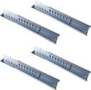 Stainless Steel Entrance Reducer and Mouse Guard for 8 or 10 Frame Bee Hives - Adjustable Design for Year-Round Beekeeping, 4-Pack