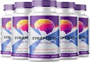 (5 Pack) Synaptic XR Core Focus Capsules, Synaptic XR Brain Caps, All Natural Supplement for Cognitive Health & Function, SynapticXR, Synaptic XR Advanced Formula 300 Capsules for 5 Month