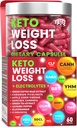Keto Peight Loss Diet Pills, Suppresseur d'appétit naturel, brûleur de graisse pour les femmes et les hommes avec cidre de pomme, extrait de café vert, Curb Cravings & faim, supplément de stimulant de métabolisme - 60 capsules
