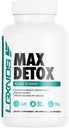Max Detox – Nettoyez le corps entier, réduisez la rétention d'eau, réduisez le supplément alimentaire de Bloating - 60 capsules, 30 portions