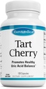 EuroMedica Tart Cherry - Supplément antioxydant pour soutenir l'équilibre acide urique et la santé articulaire - Supplément alimentaire végétalien - Supplément alimentaire pour aider à la récupération après l'exercice - 120 capsules